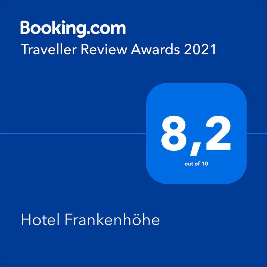 Hotel Frankenhoehe 아우라츠 외부 사진
